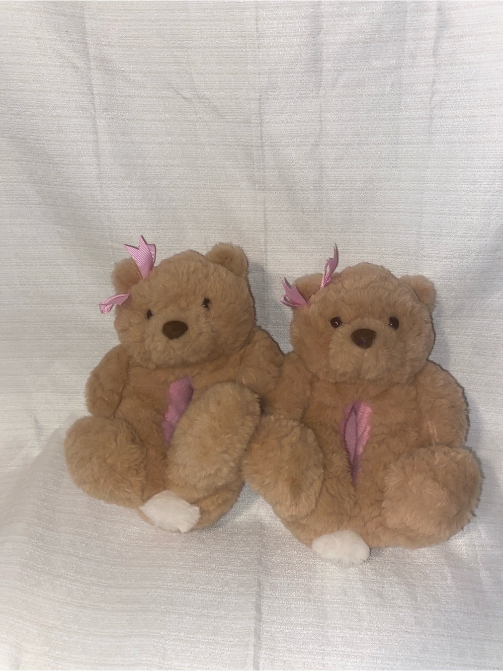 Toddler Teddy Bear Bow Slippers Vacation Pajamas Girlhoodcore